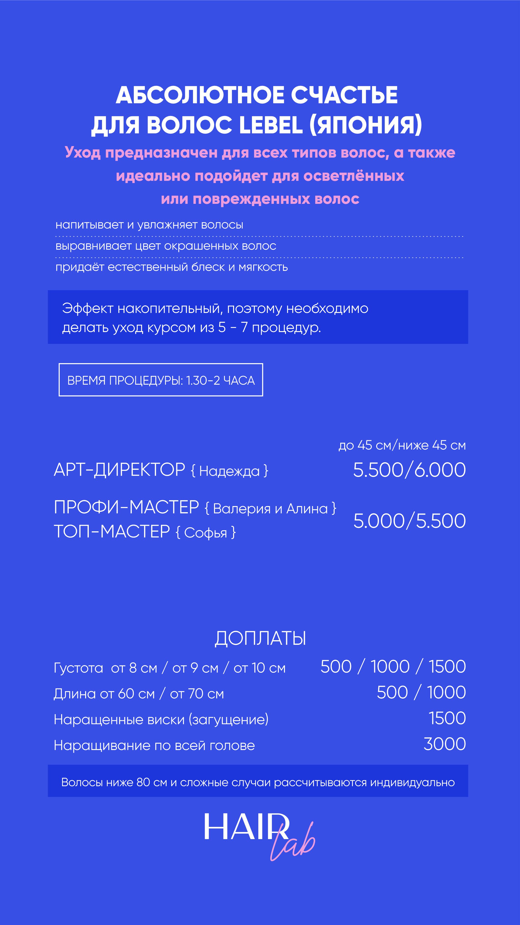 Счастье для волос